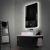 Espejo LED Vertical | Botón táctil | Luz blanca neutra - Reyze Seria Ambient Model 1